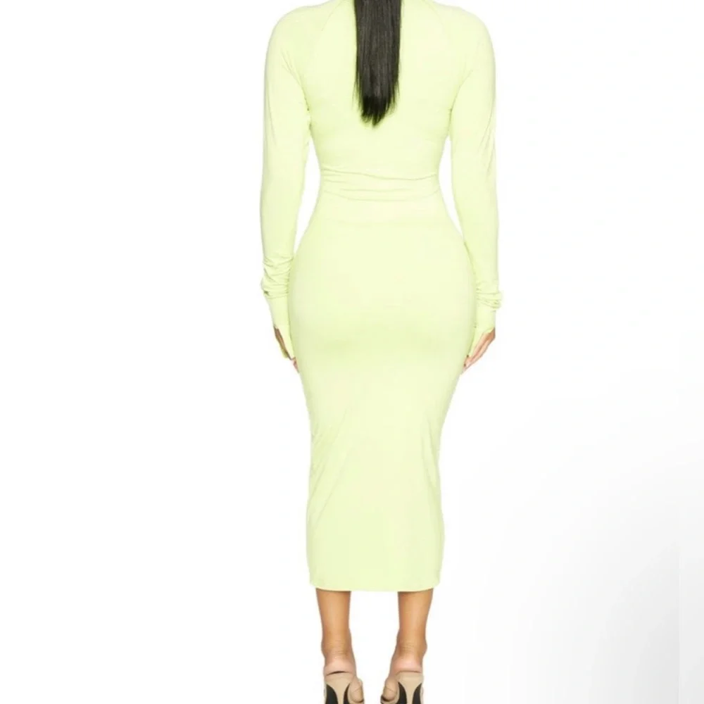 NWT Naked Wardrobe Midi Dress - Picture 3 of 8